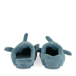 Pluche pantoffels haai NAVY TAMS