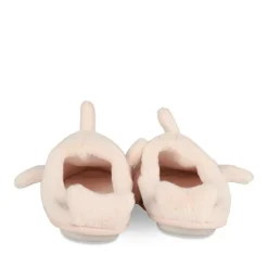 Pluche pantoffels haai ROZE LOVELY SKULL