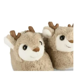 Pluche pantoffels rendier BEIGE NINI & GIRLS