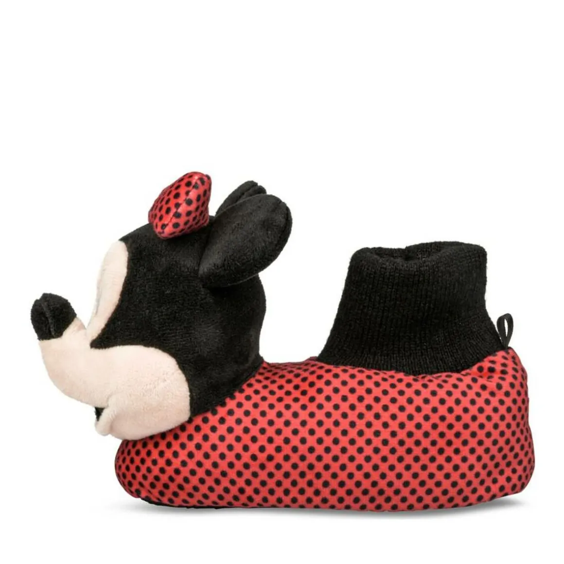 Pluche pantoffels ROOD MINNIE