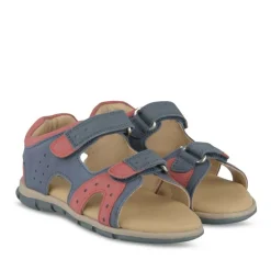 Sandalen BLAUW CHARLIE & FRIENDS LEER
