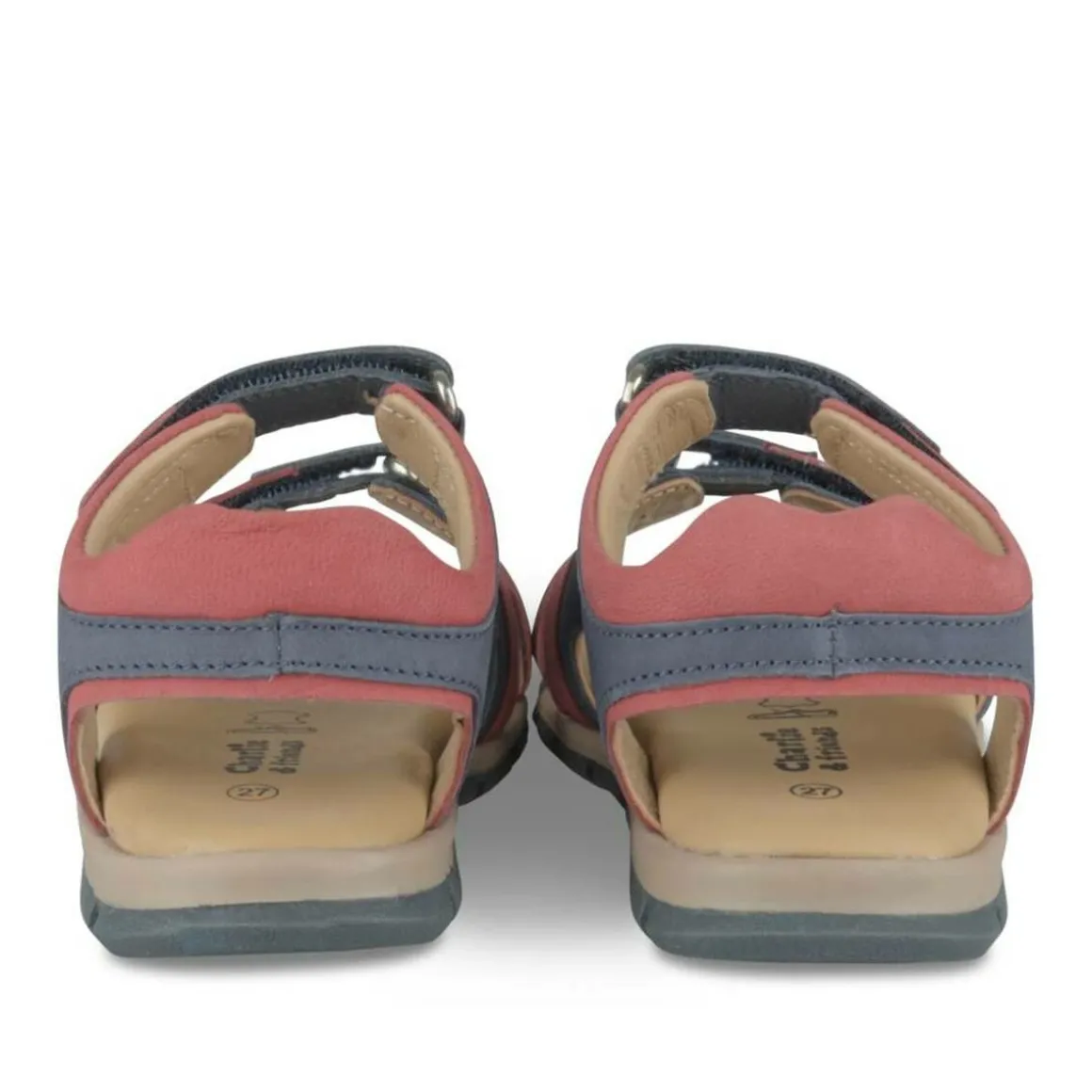Sandalen BLAUW CHARLIE & FRIENDS LEER