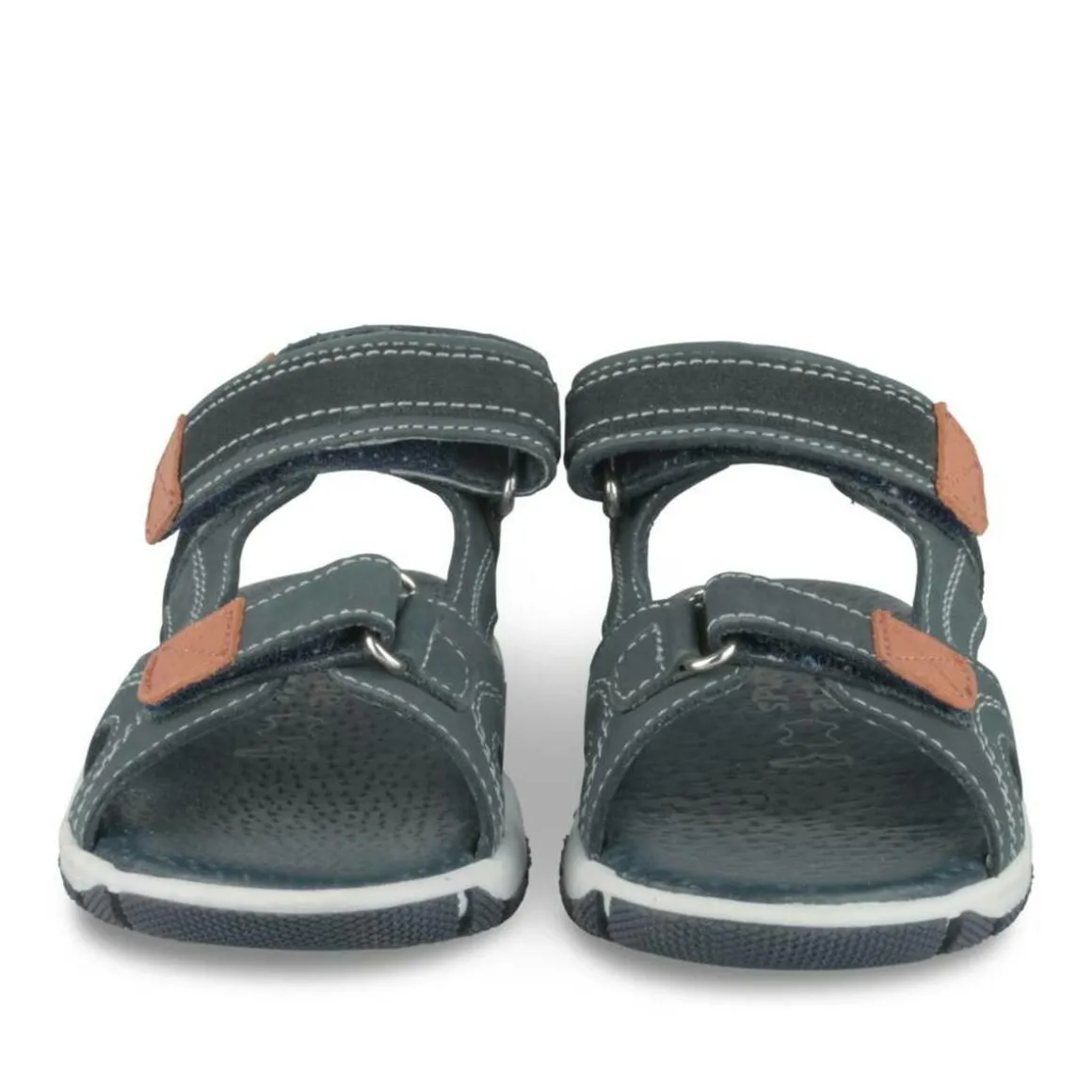 Sandalen BLAUW CHARLIE & FRIENDS LEER