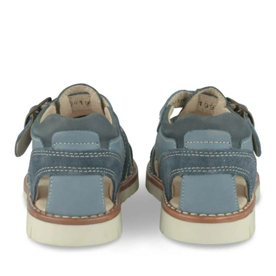 Sandalen BLAUW CHARLIE & FRIENDS LEER