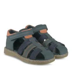 Sandalen BLAUW FREEMOUSS BOY LEER