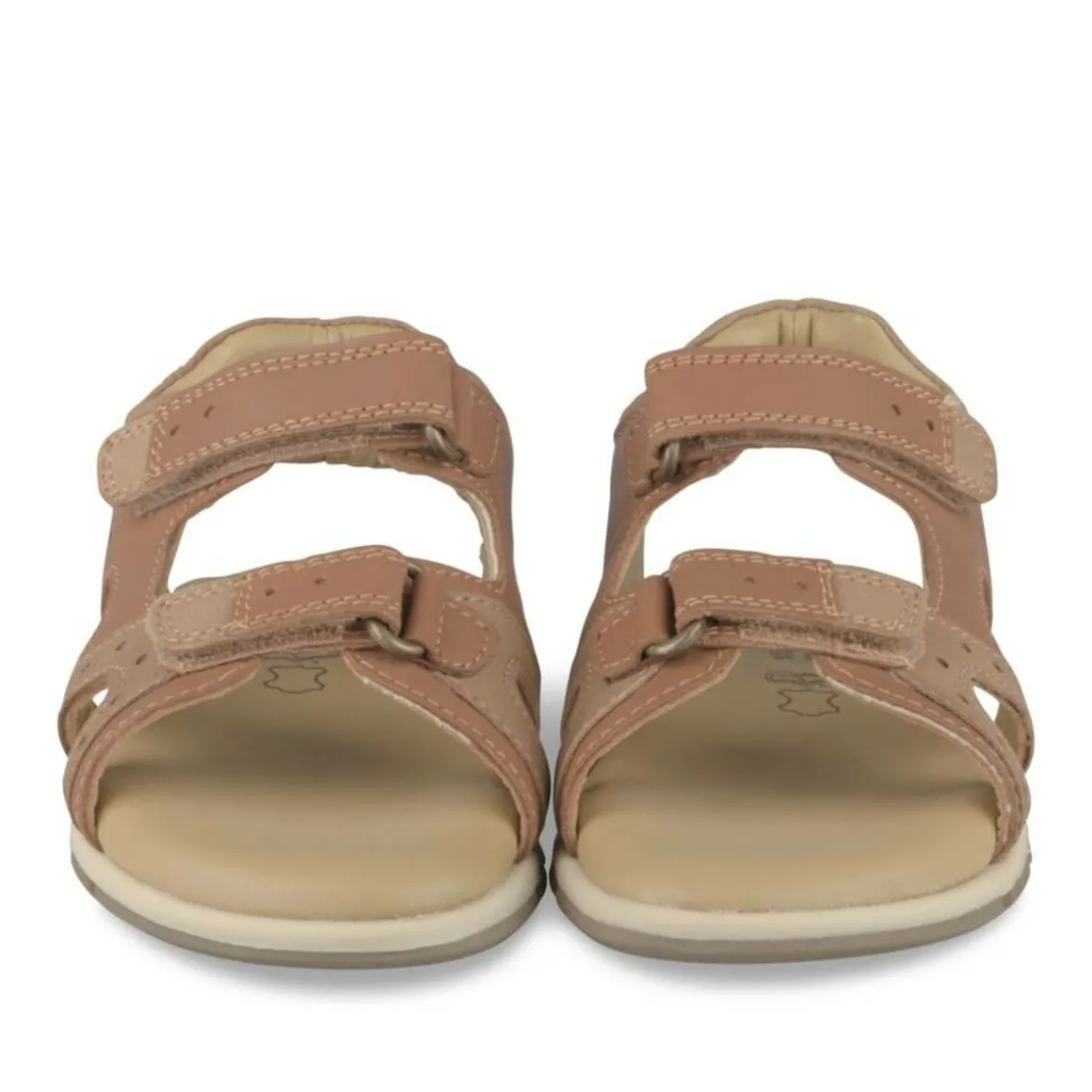 Sandalen COGNACKLEUR CHARLIE & FRIENDS LEER