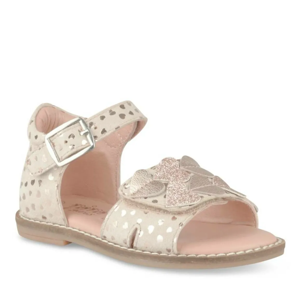 Sandalen FUCHSIA NINI & GIRLS LEER