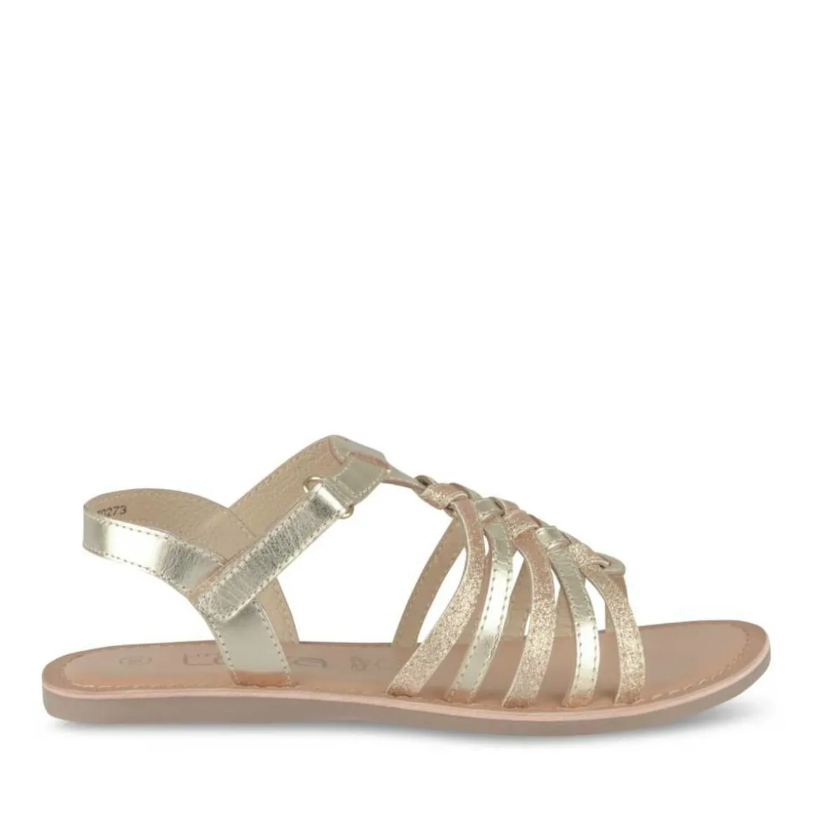 Sandalen GOUD LITTLE LOLITA LEER