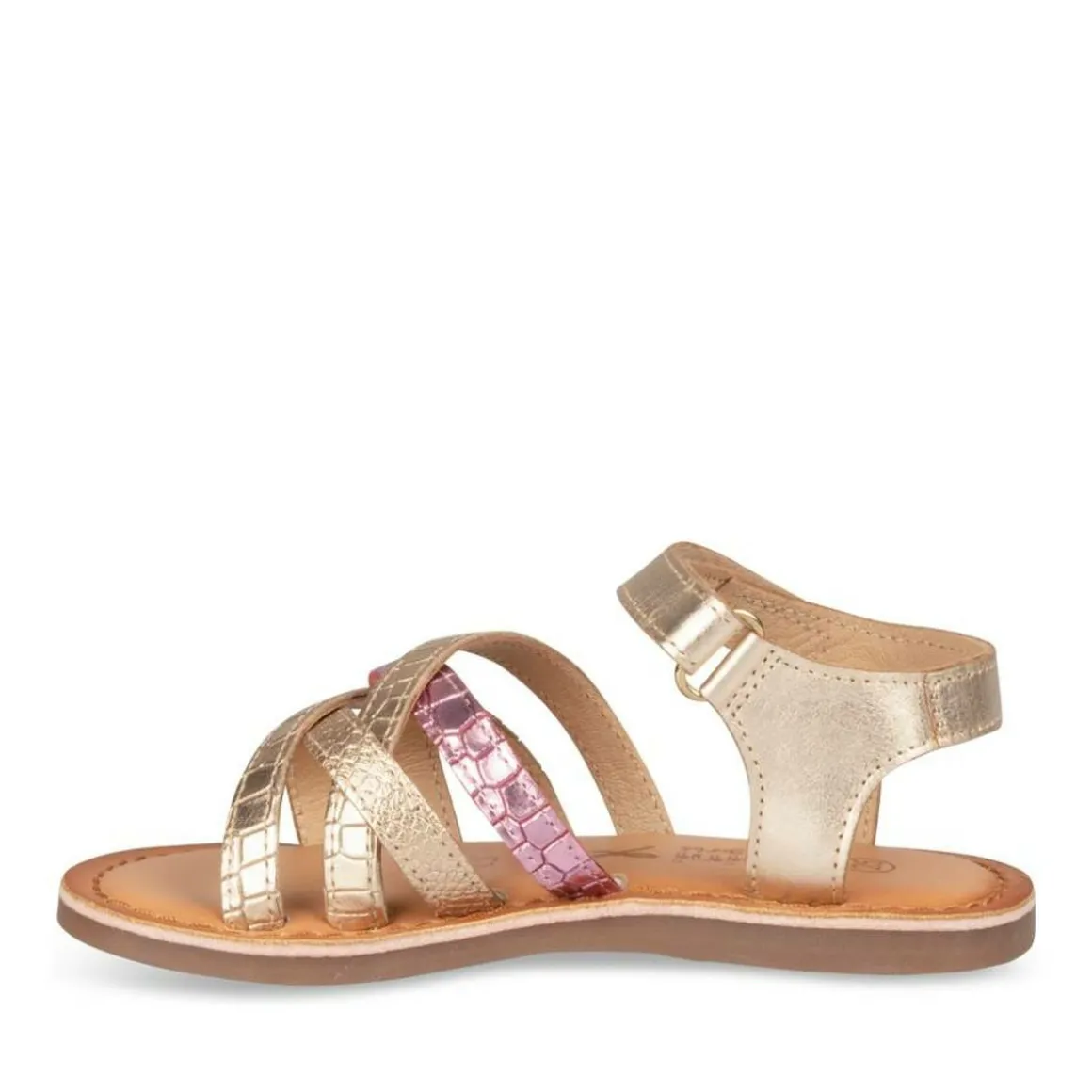 Sandalen GOUD NINI & GIRLS LEER