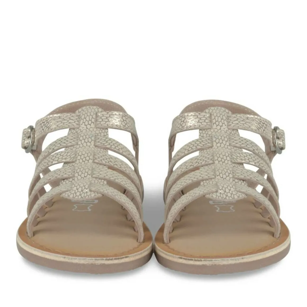 Sandalen GOUD NINI & GIRLS LEER