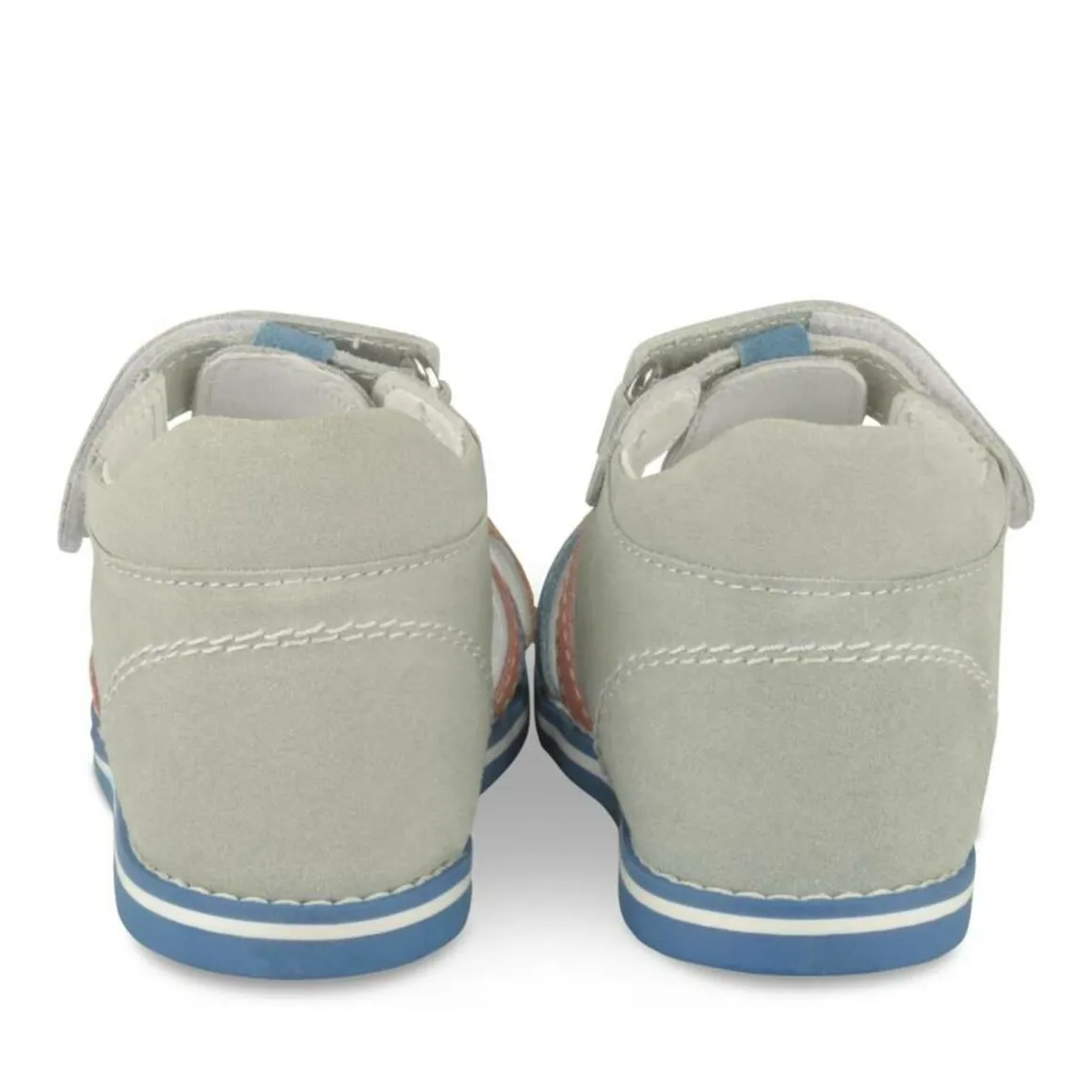 Sandalen GRIJS CHARLIE & FRIENDS LEER