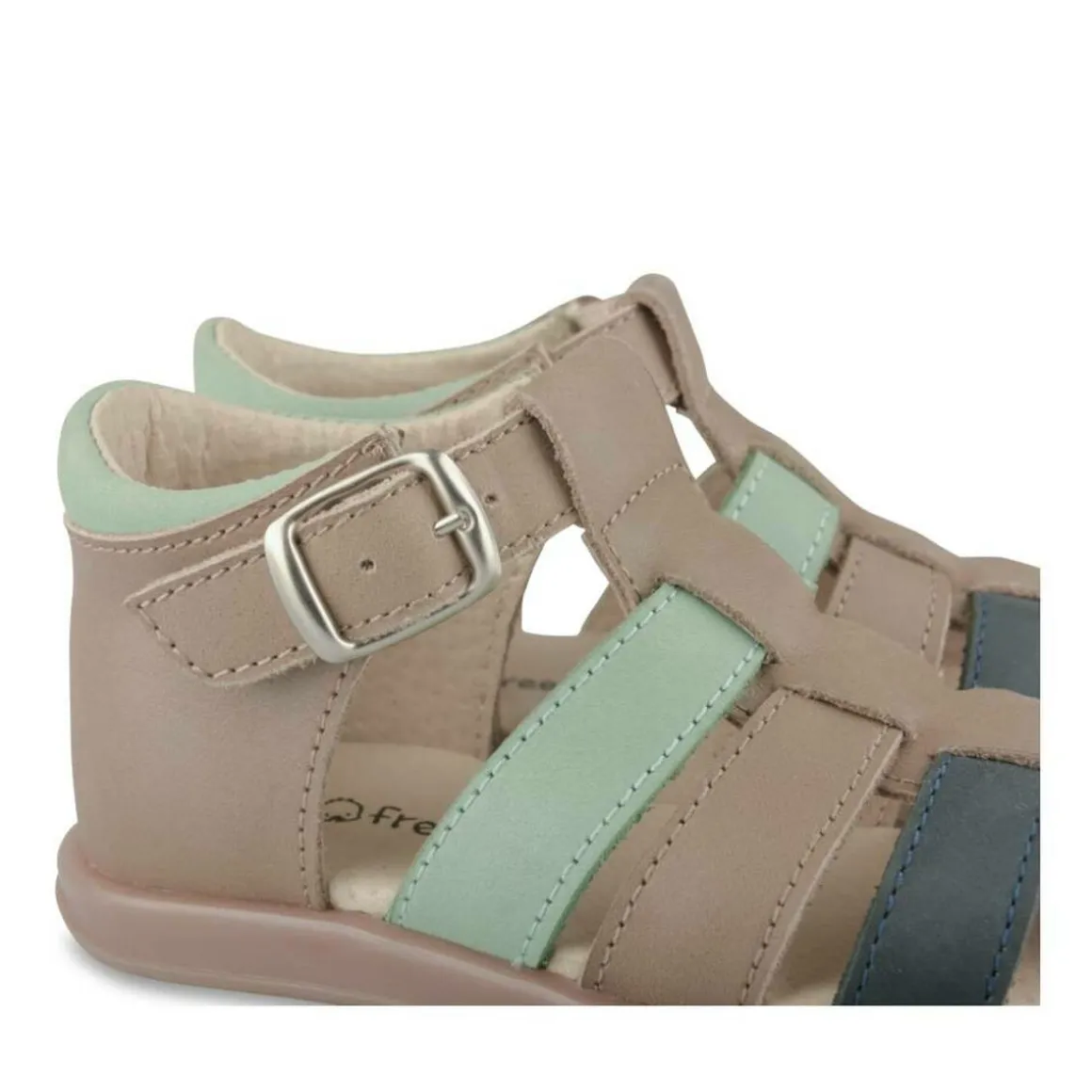 Sandalen GRIJS FREEMOUSS BOY LEER
