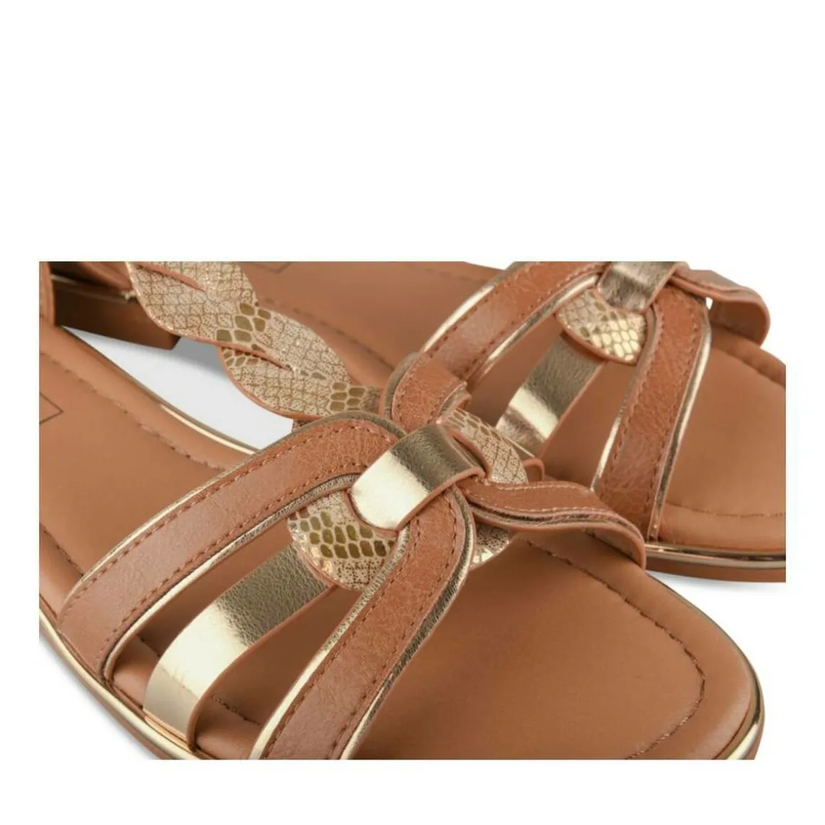Sandalen KASTANJEBRUIN