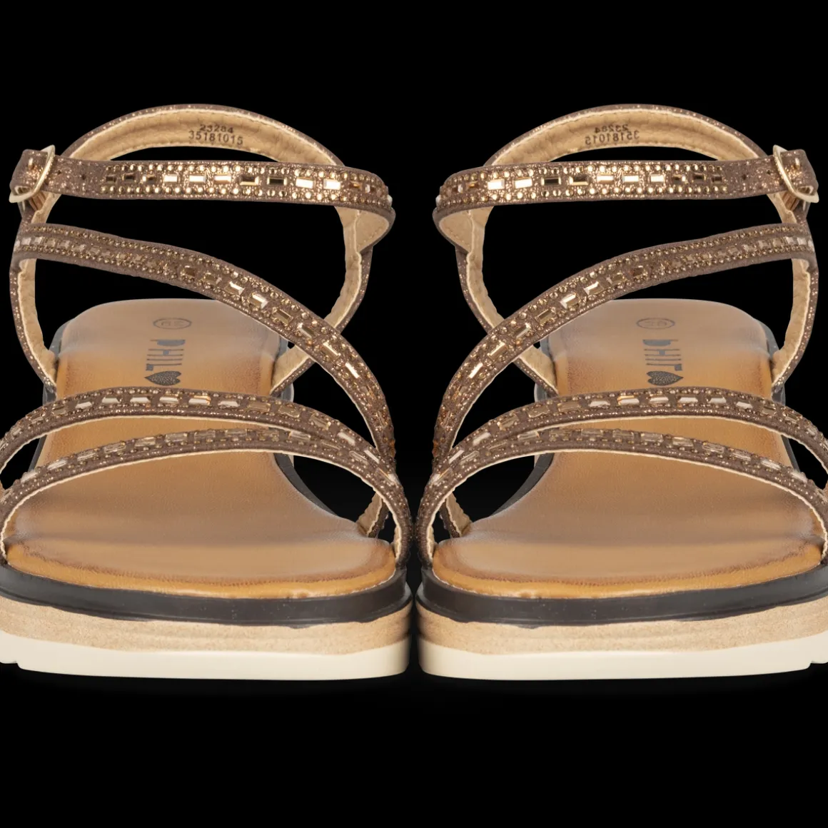 Sandalen KASTANJEBRUIN