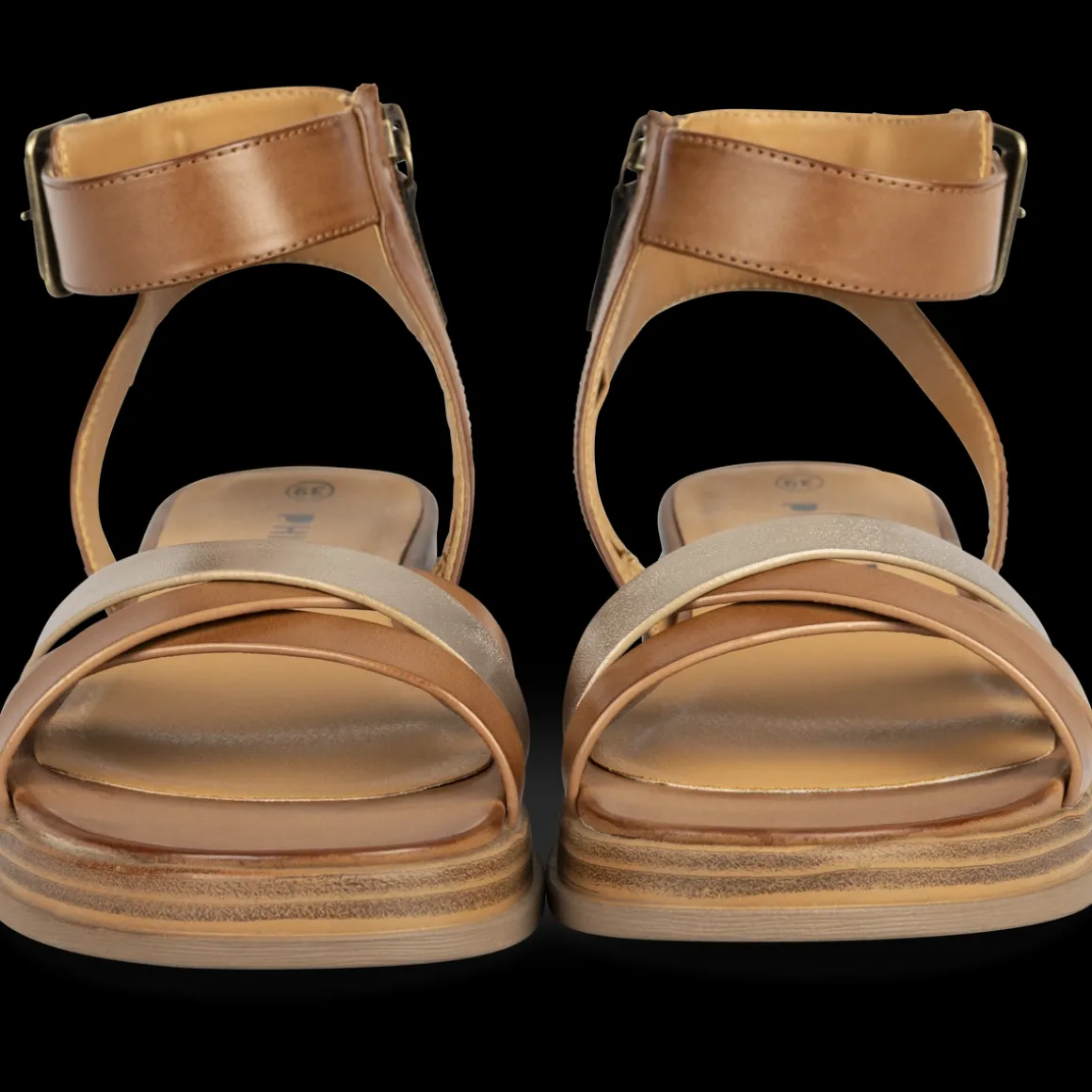 Sandalen KASTANJEBRUIN