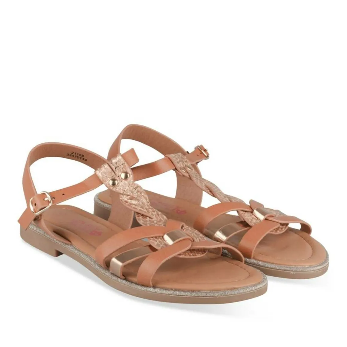 Sandalen KASTANJEBRUIN