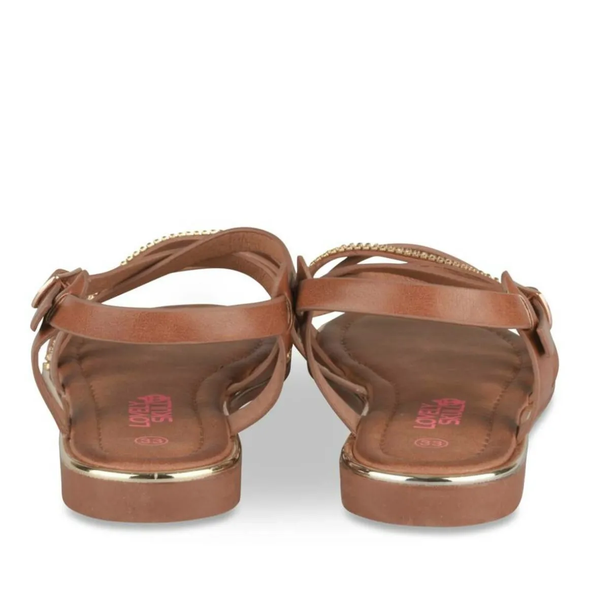 Sandalen KASTANJEBRUIN
