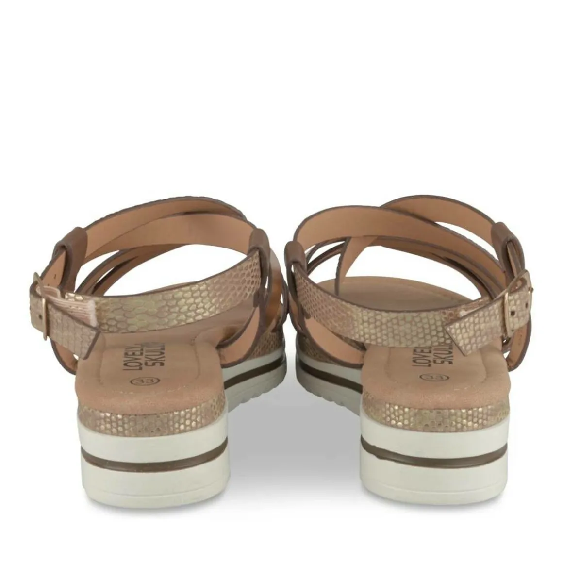Sandalen KASTANJEBRUIN