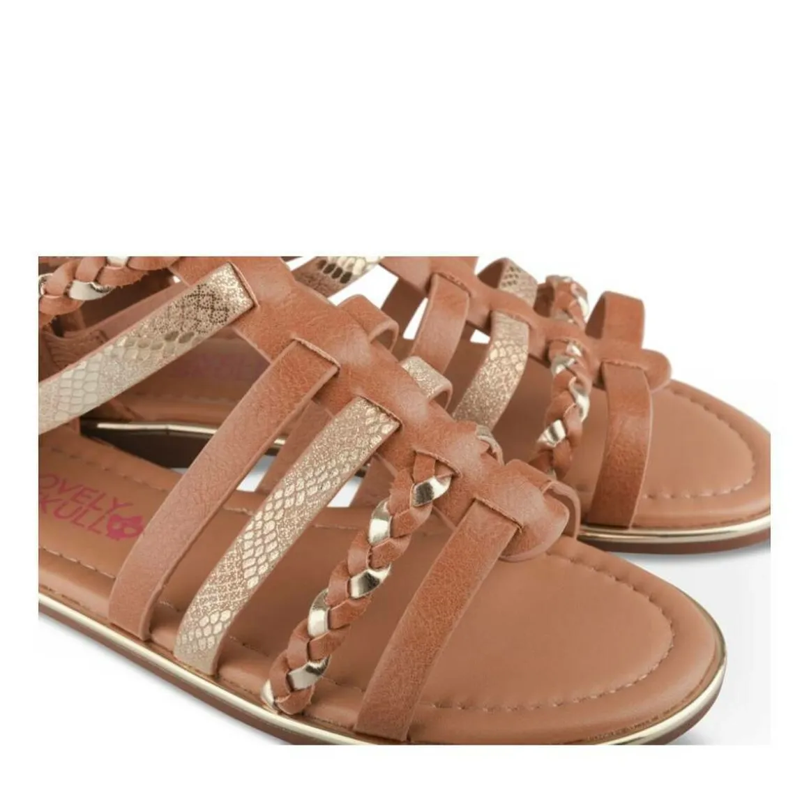 Sandalen KASTANJEBRUIN