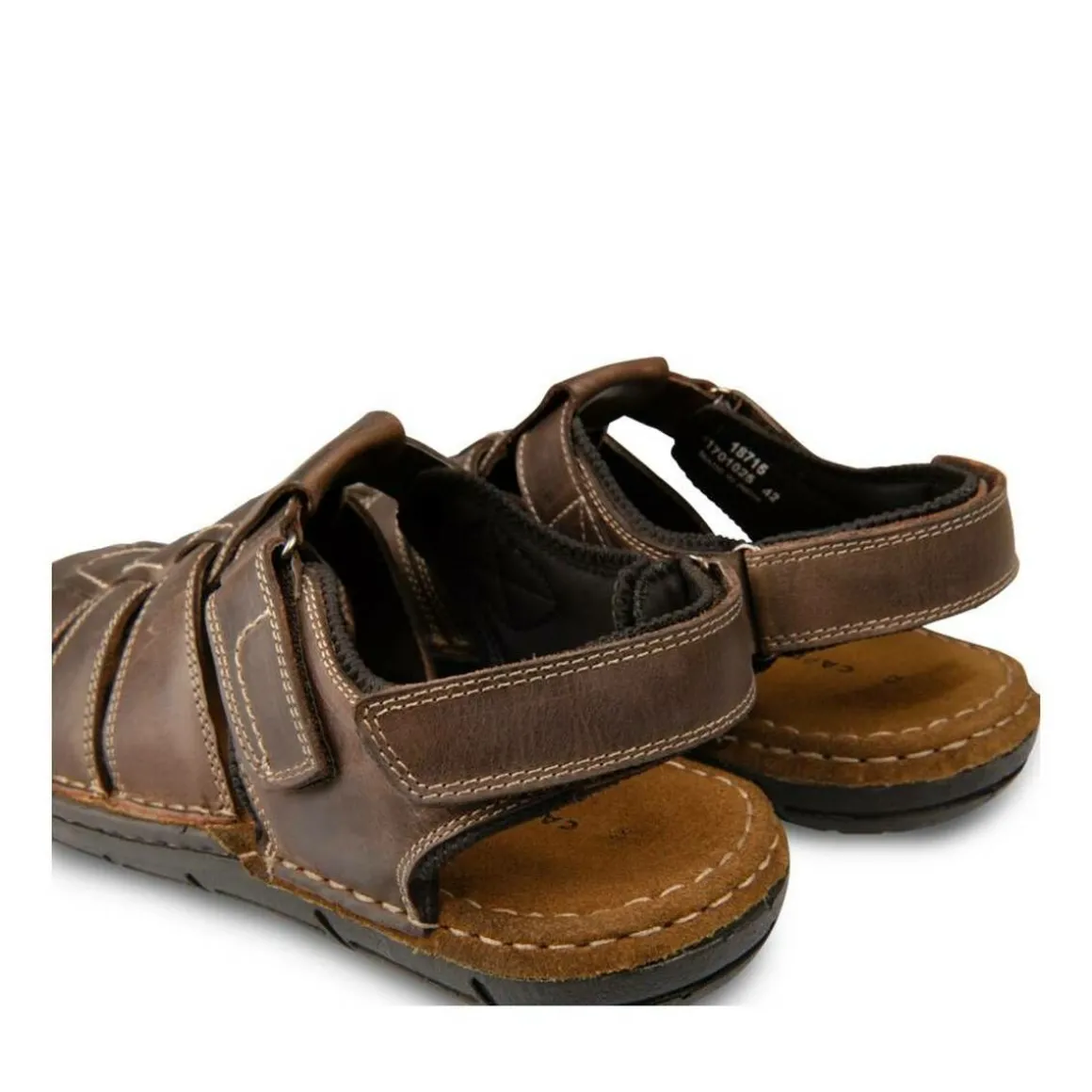 Sandalen KASTANJEBRUIN CAPE BOARD LEER