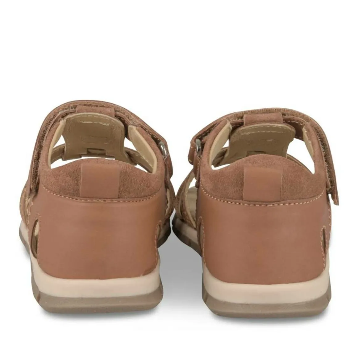 Sandalen KASTANJEBRUIN CHARLIE & FRIENDS LEER