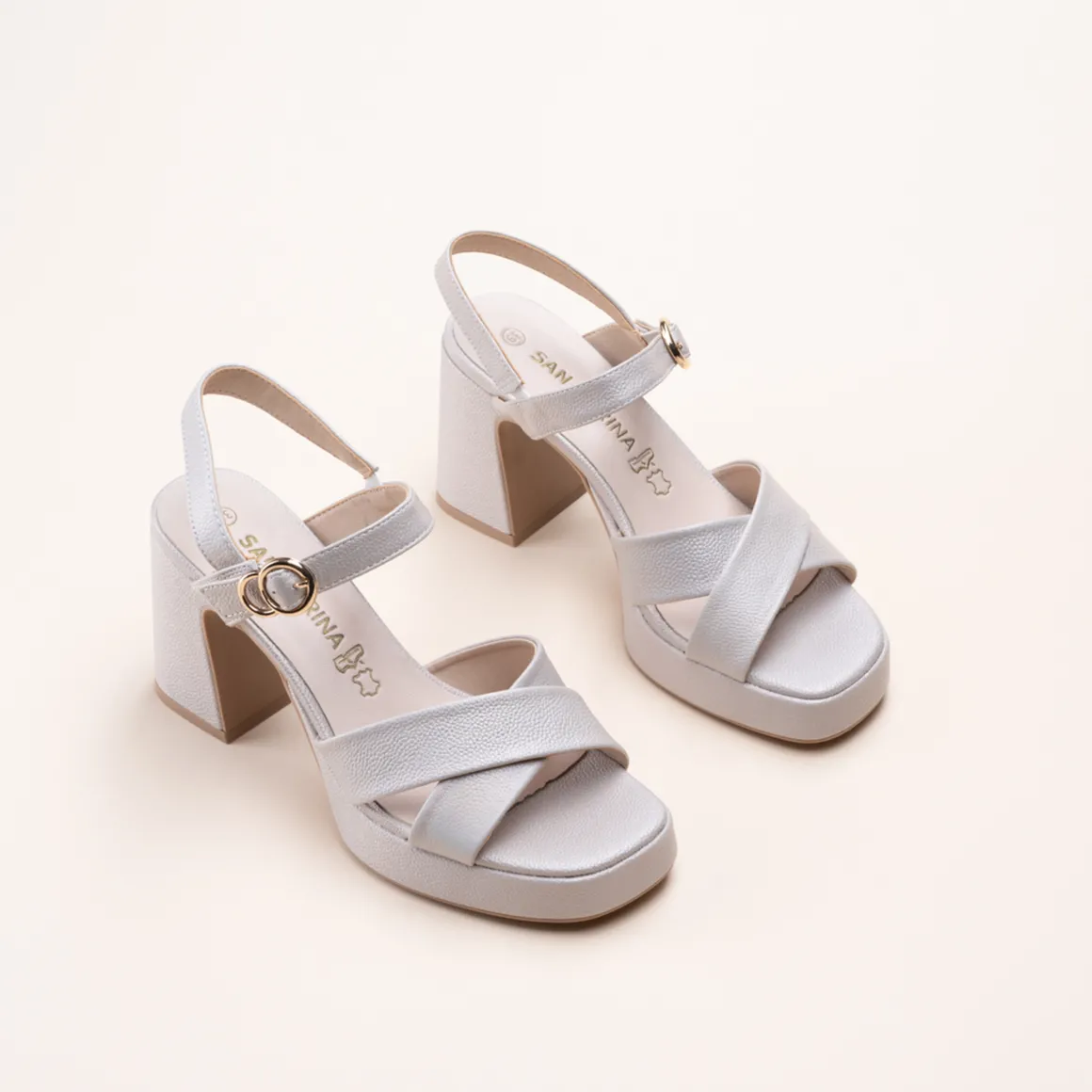 Sandalen METALLIC