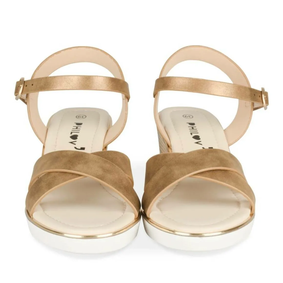 Sandalen METALLIC
