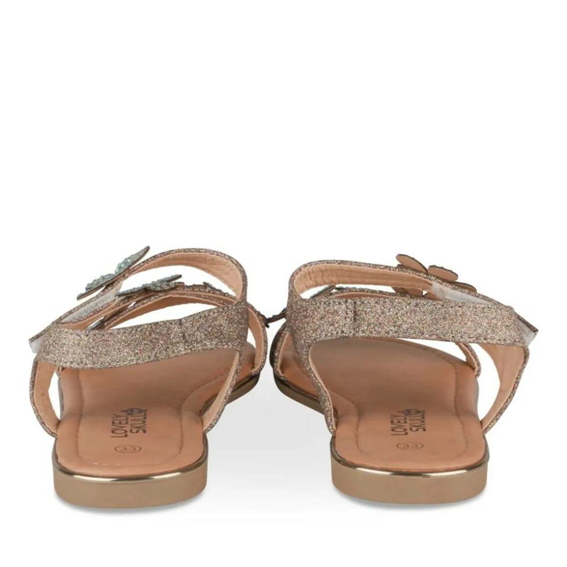 Sandalen METALLIC