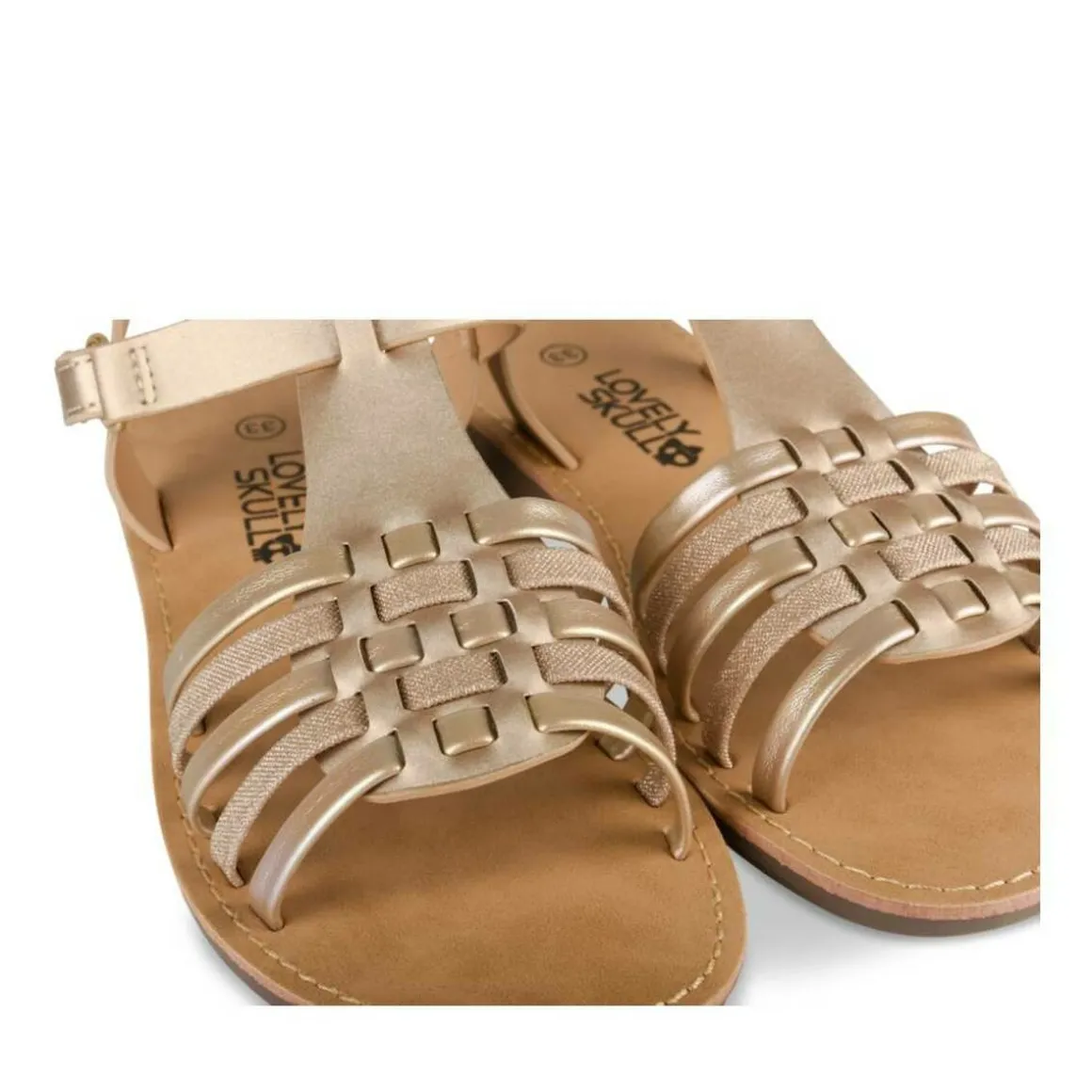 Sandalen METALLIC