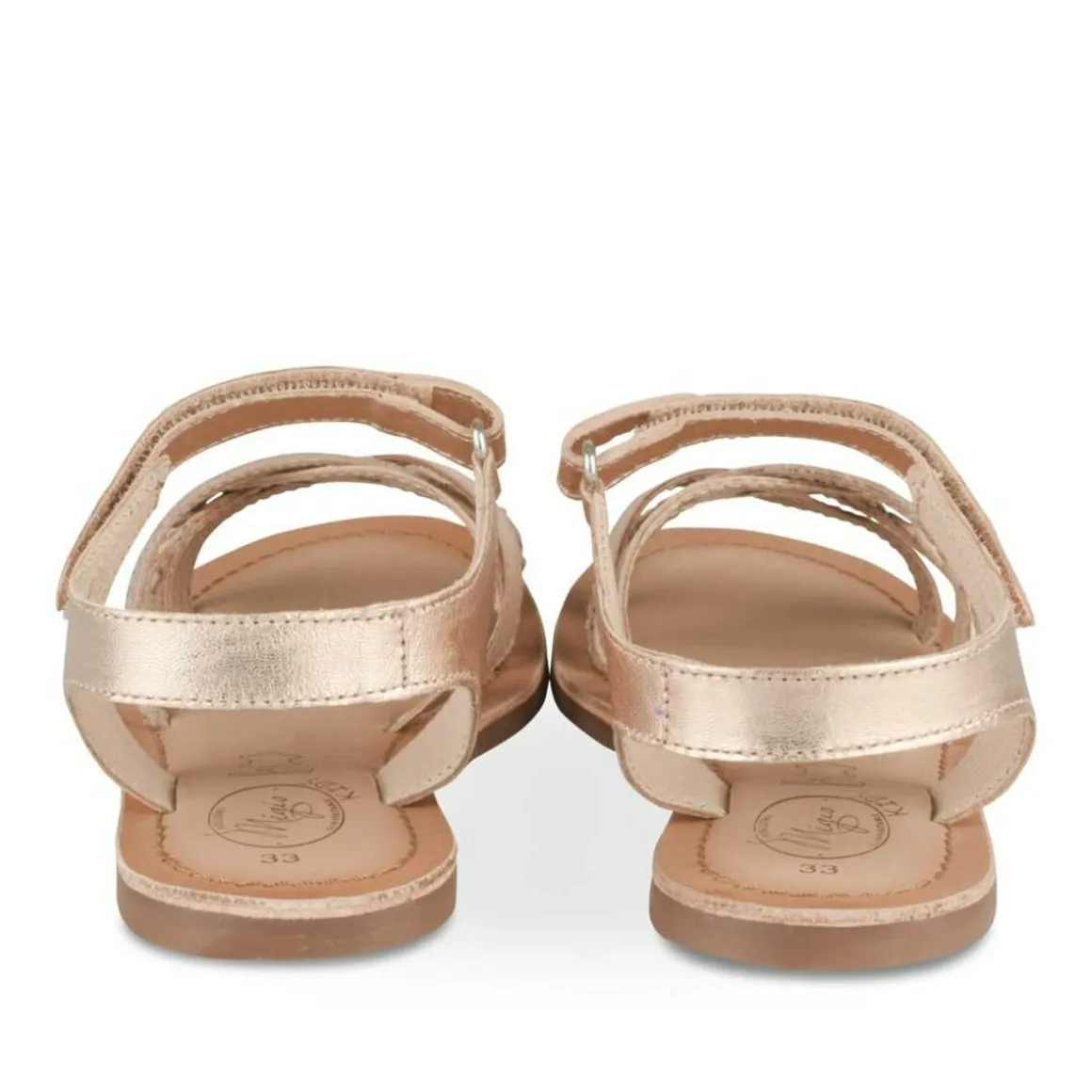 Sandalen METALLIC