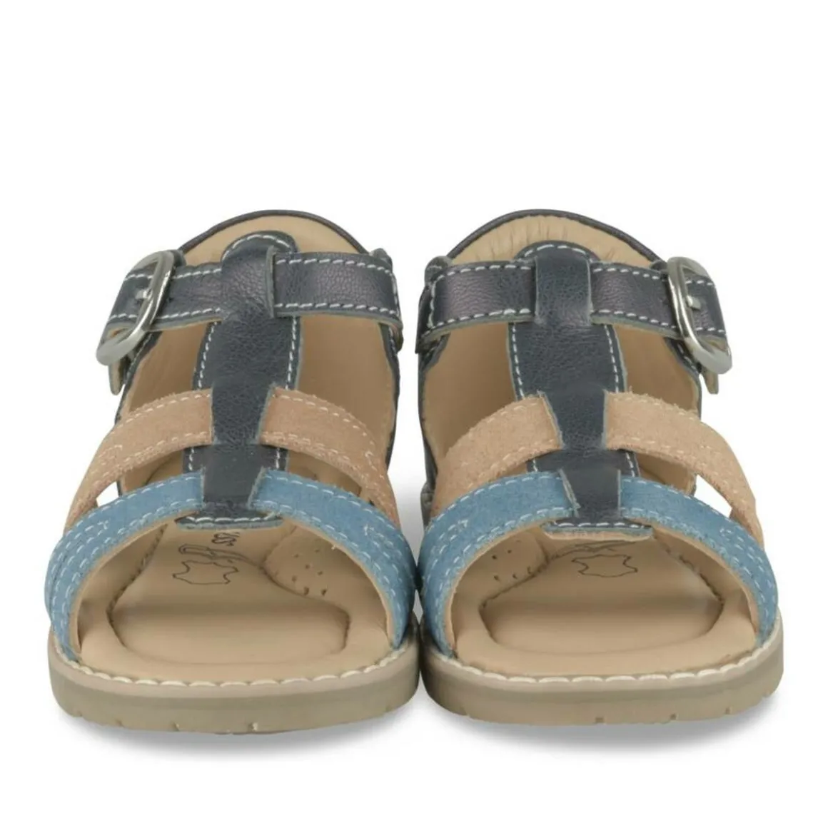Sandalen NAVY FREEMOUSS BOY LEER