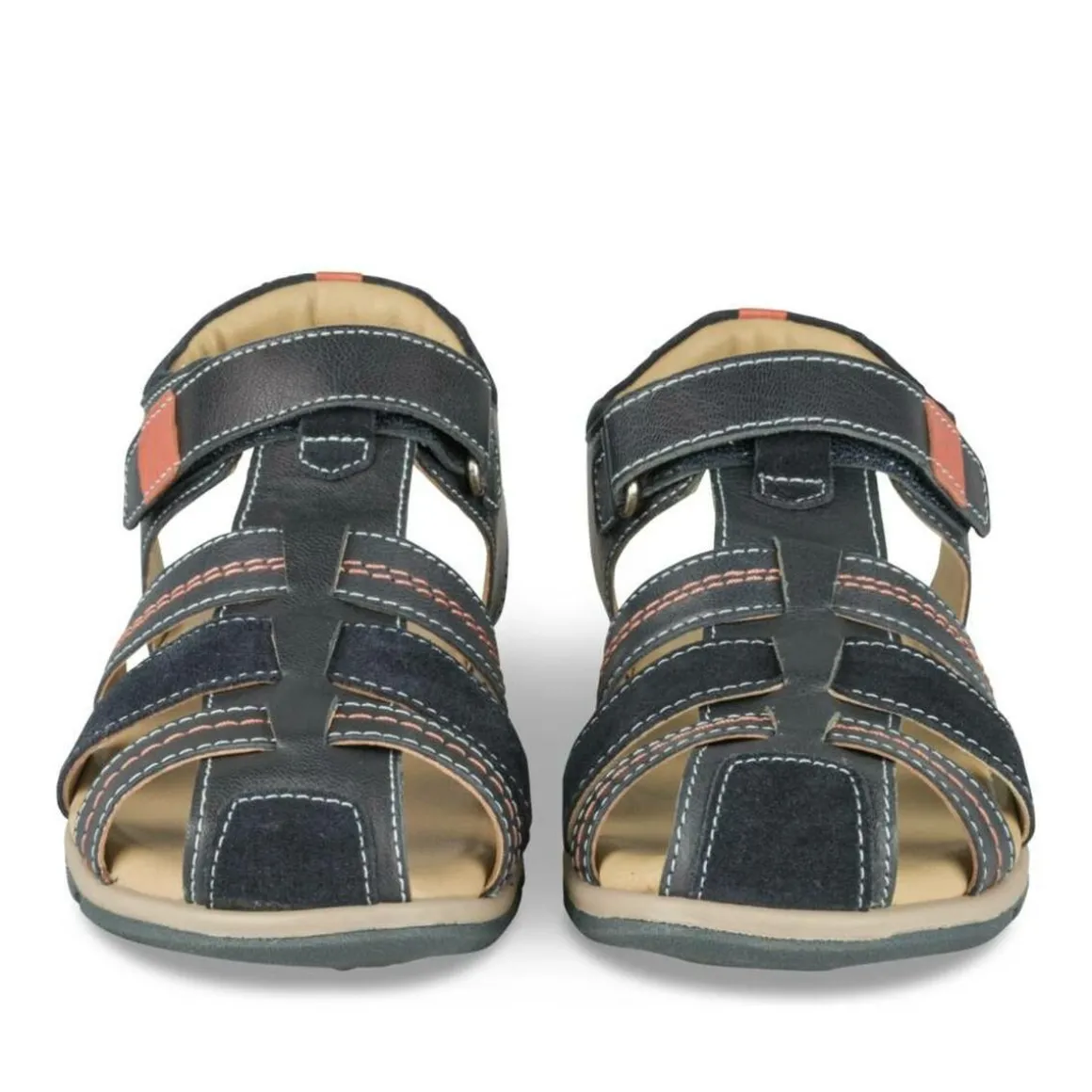 Sandalen NAVY TAMS LEER