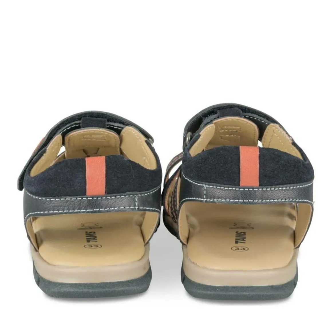Sandalen NAVY TAMS LEER