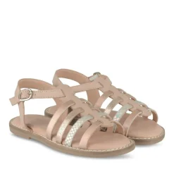 Sandalen NUDE NINI & GIRLS LEER