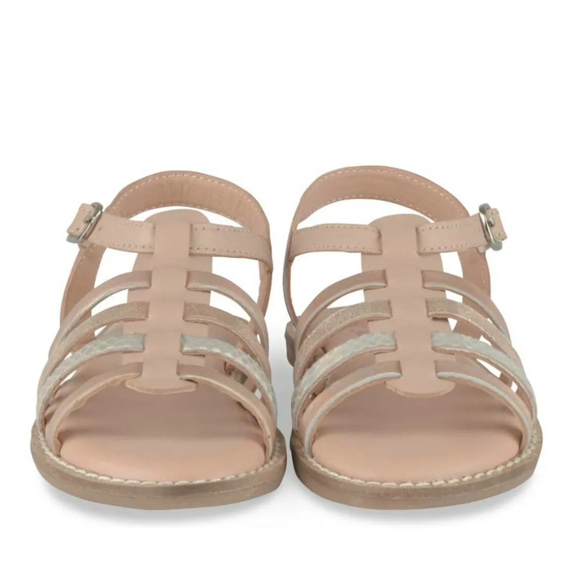 Sandalen NUDE NINI & GIRLS LEER