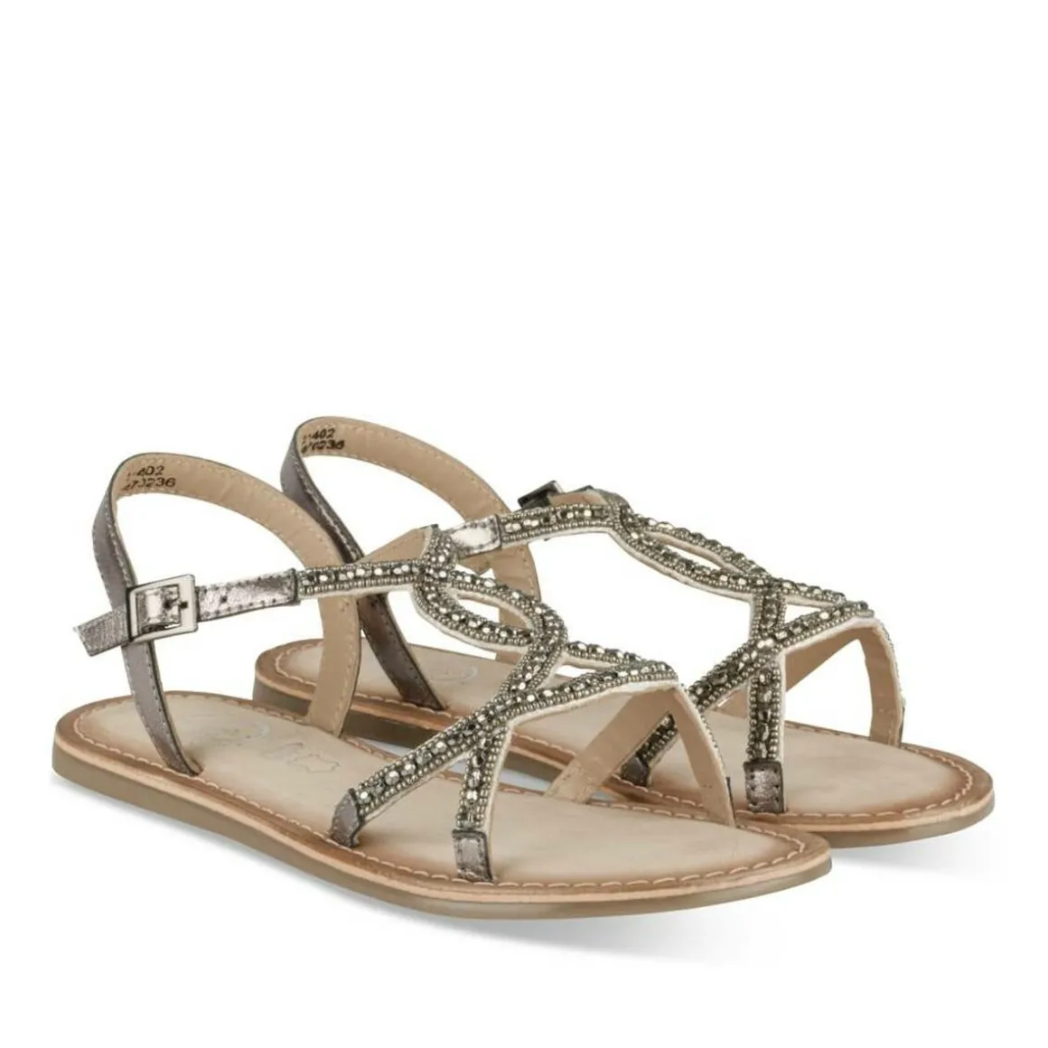 Sandalen PEWTER