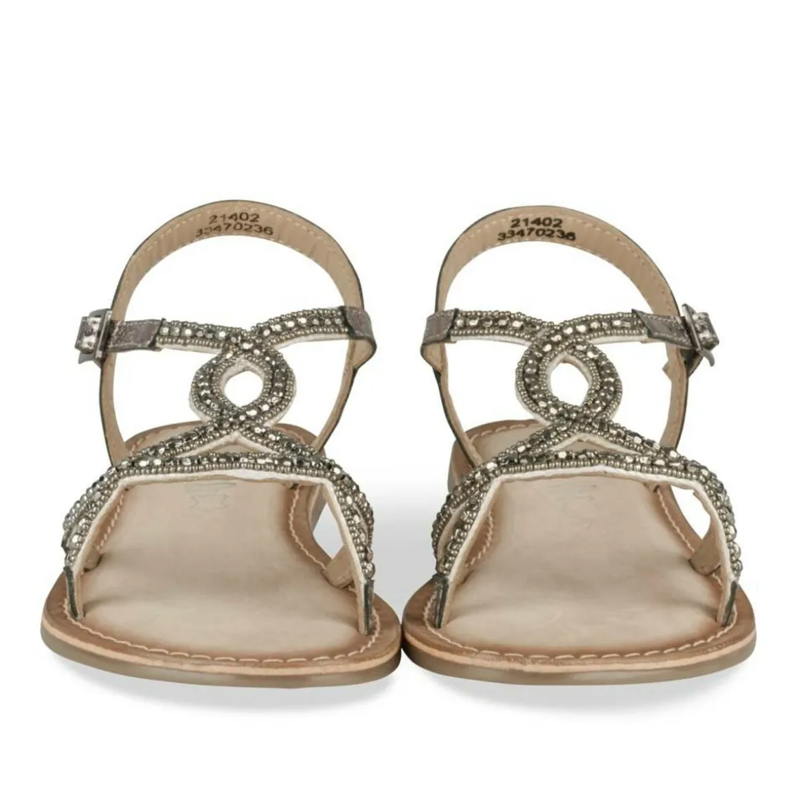 Sandalen PEWTER