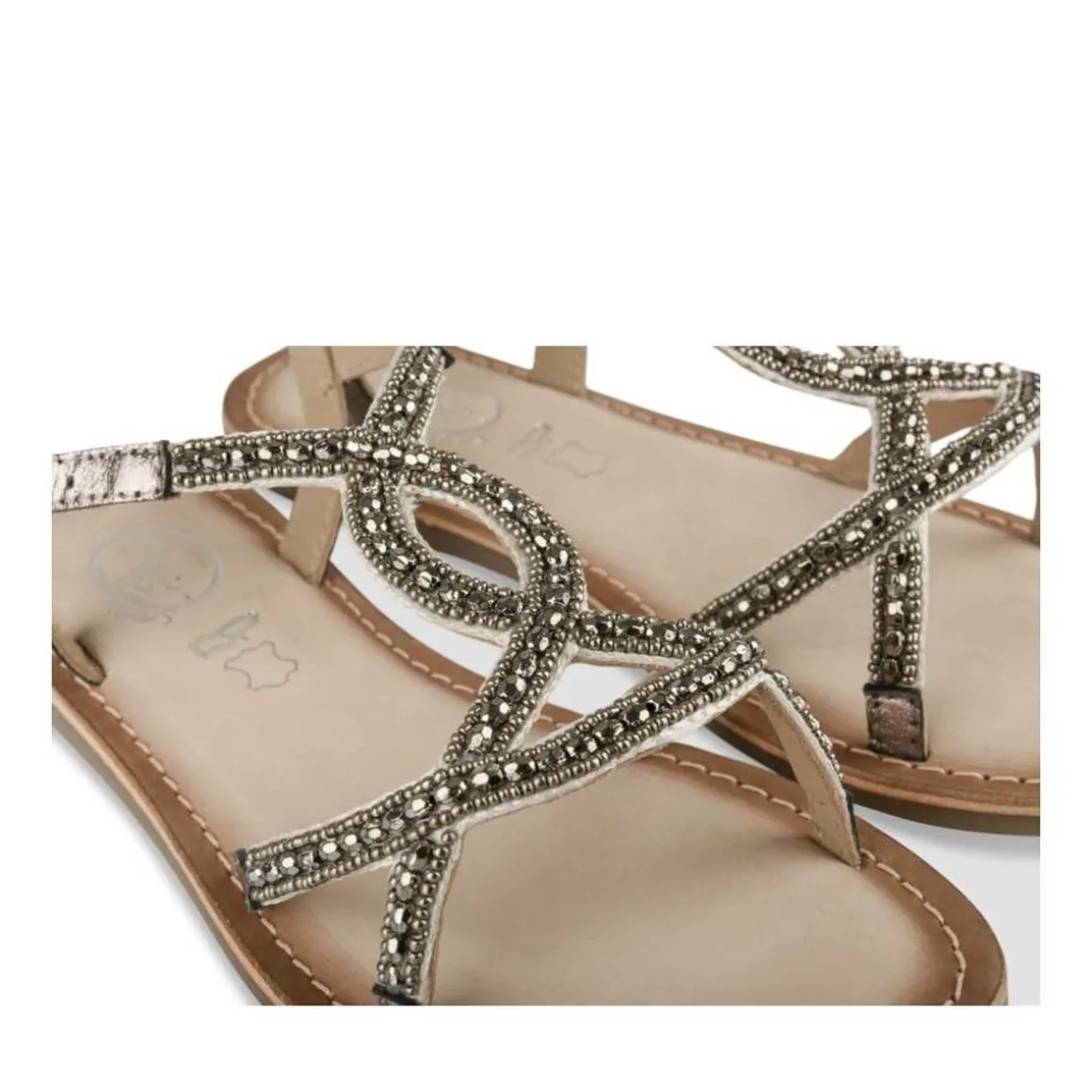 Sandalen PEWTER
