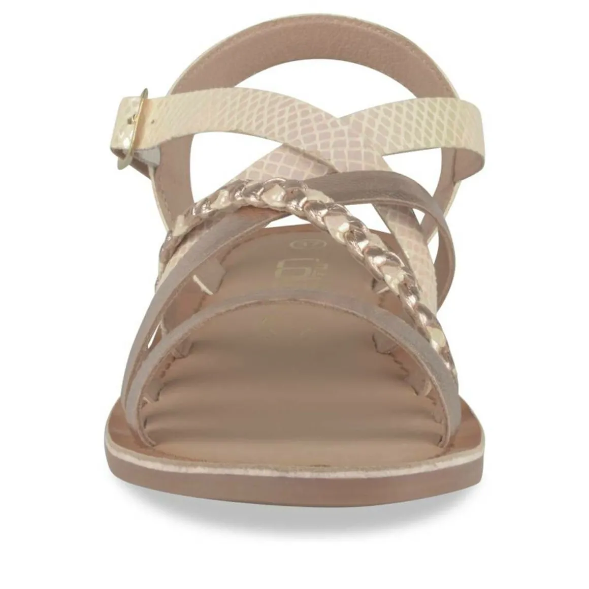 Sandalen ROZE LITTLE LOLITA LEER