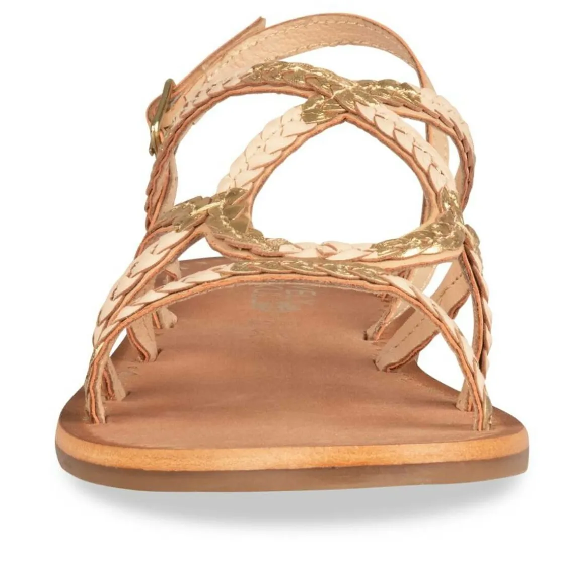 Sandalen ROZE LOVELY SKULL LEER