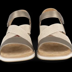 Sandalen TAUPE
