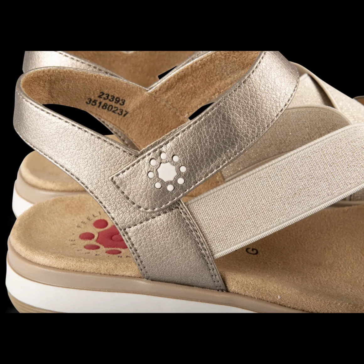 Sandalen TAUPE