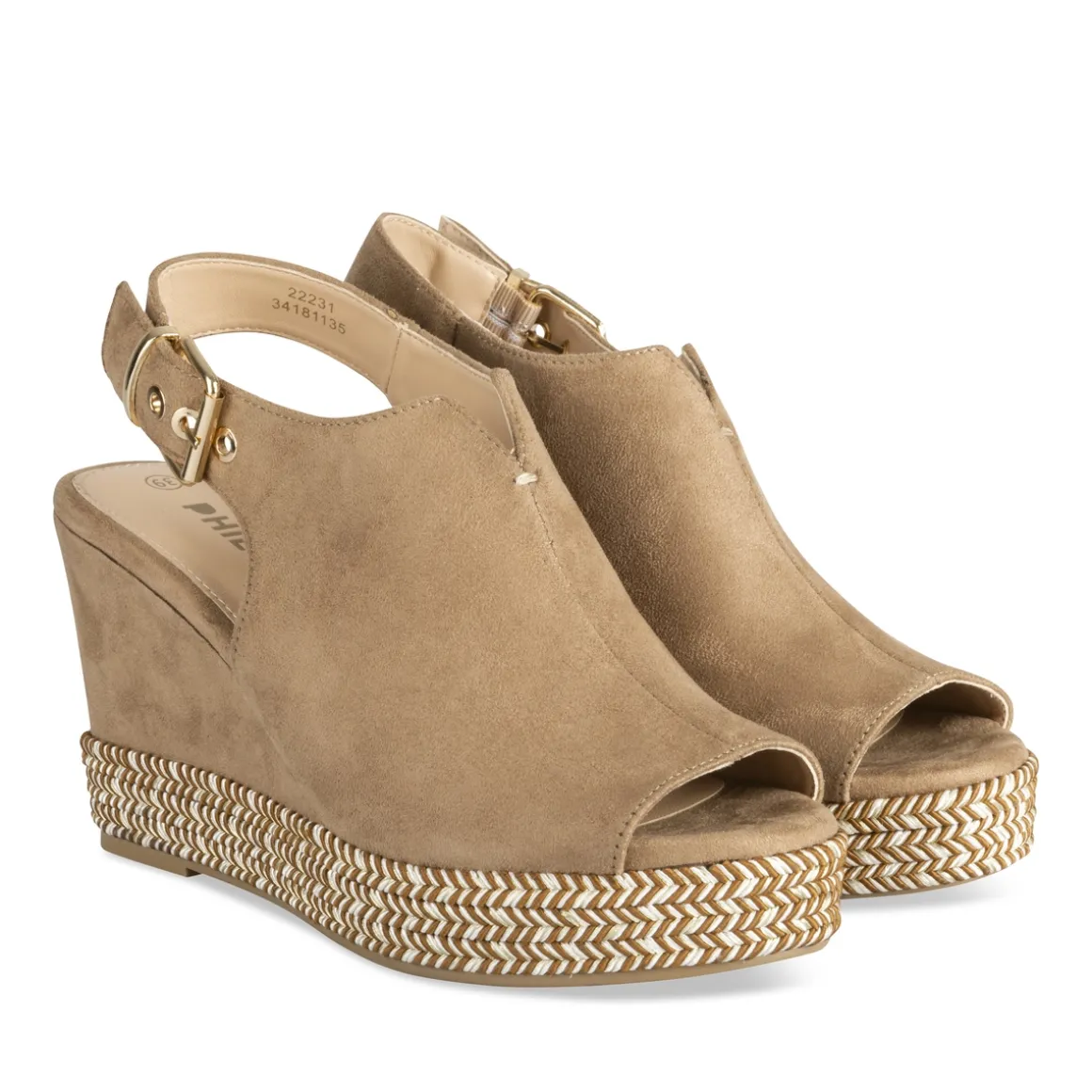 Sandalen TAUPE