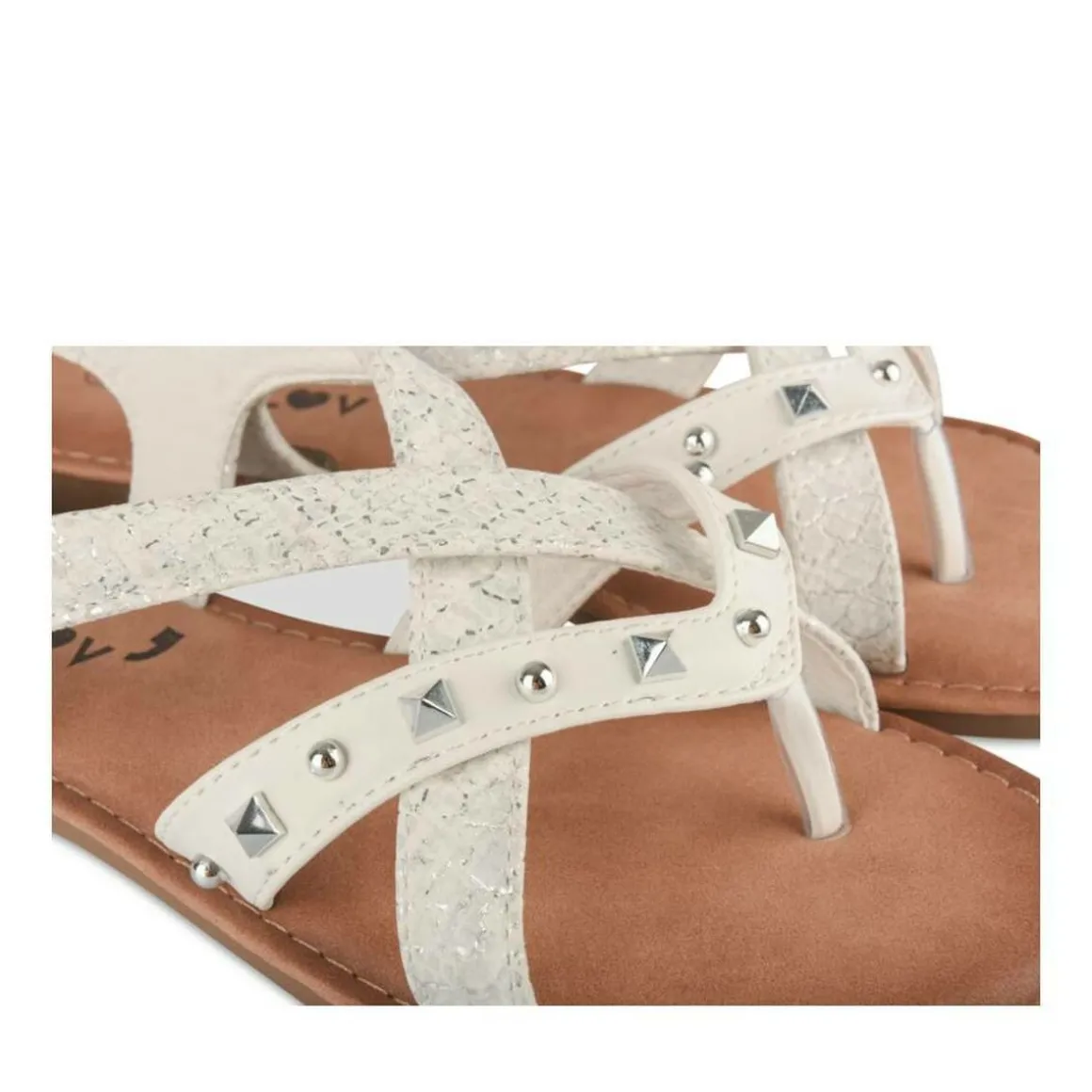 Sandalen WIT