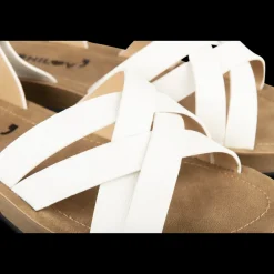Sandalen WIT