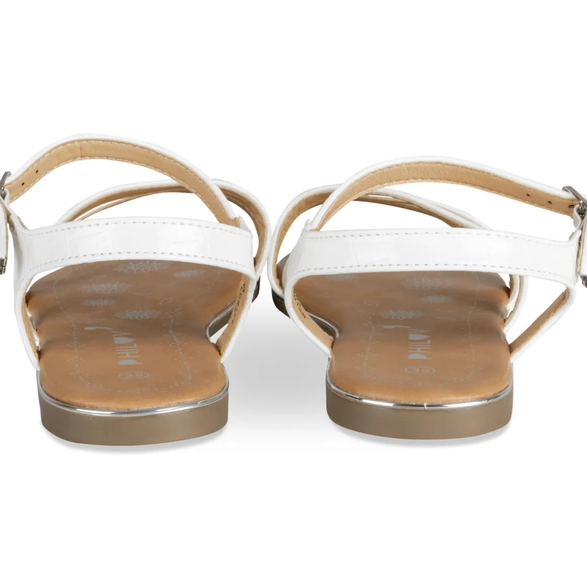 Sandalen WIT