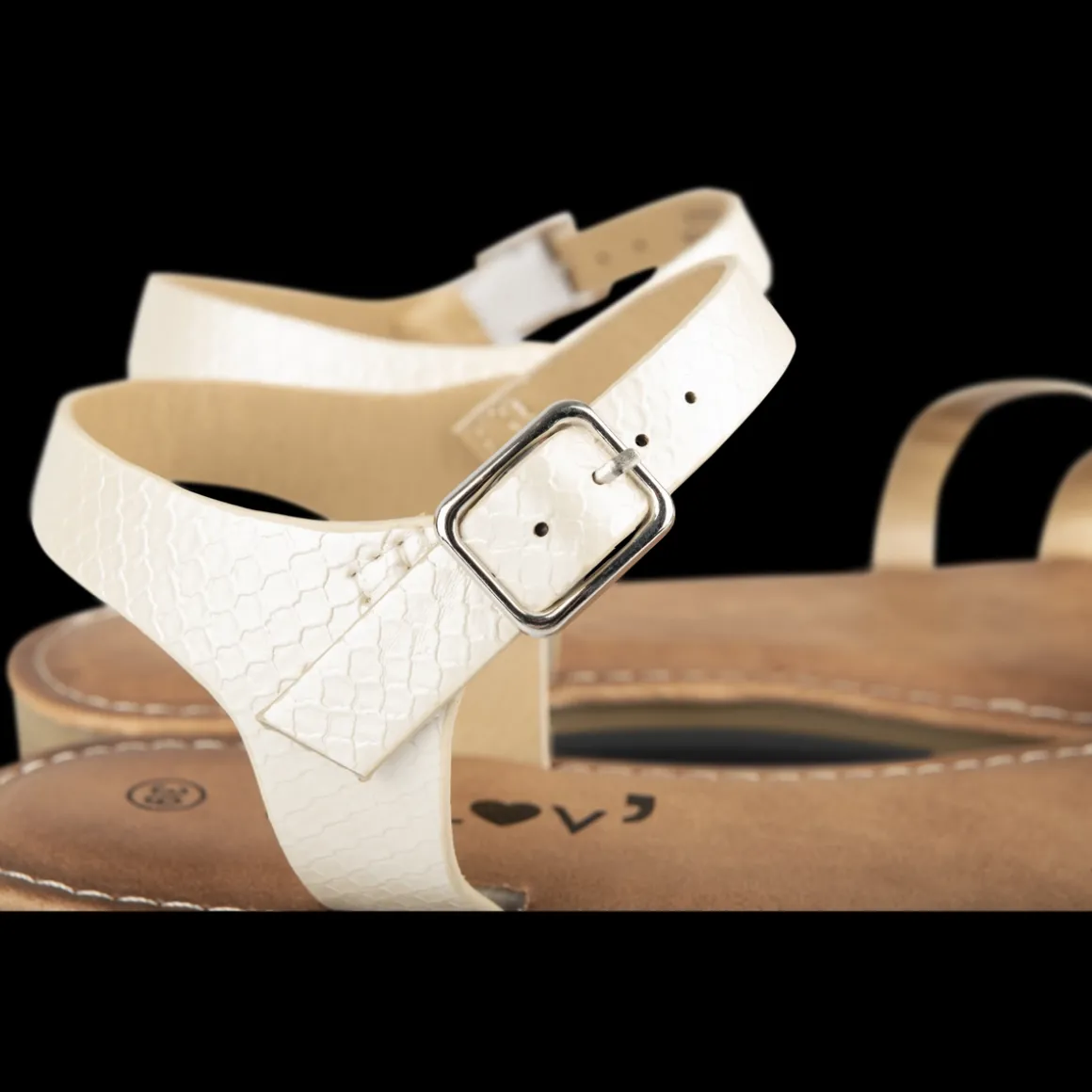 Sandalen WIT