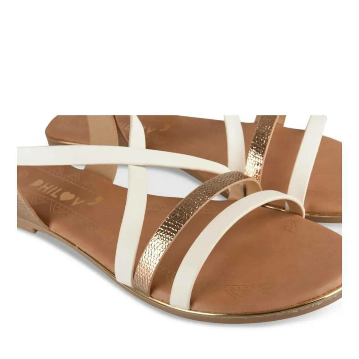 Sandalen WIT