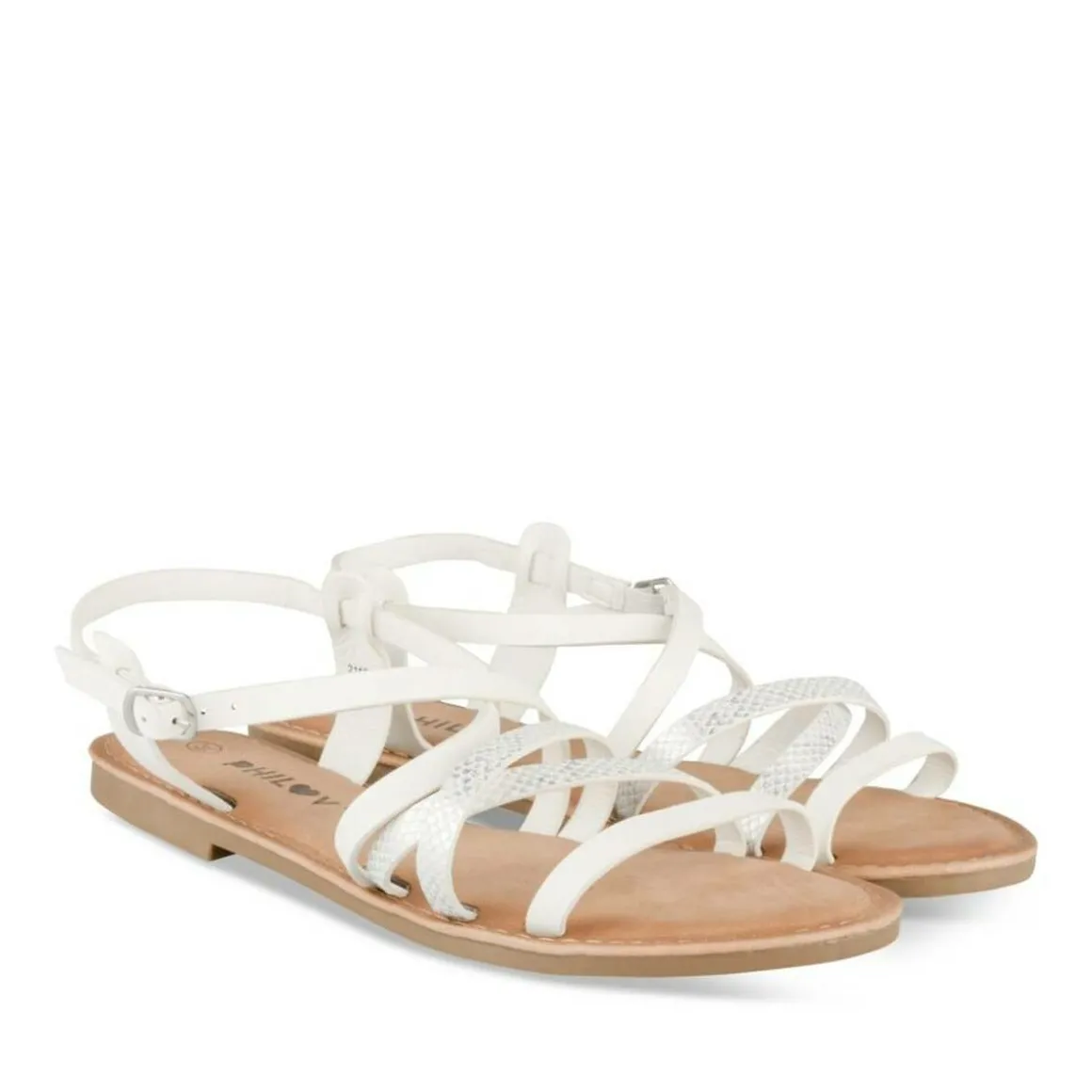 Sandalen WIT