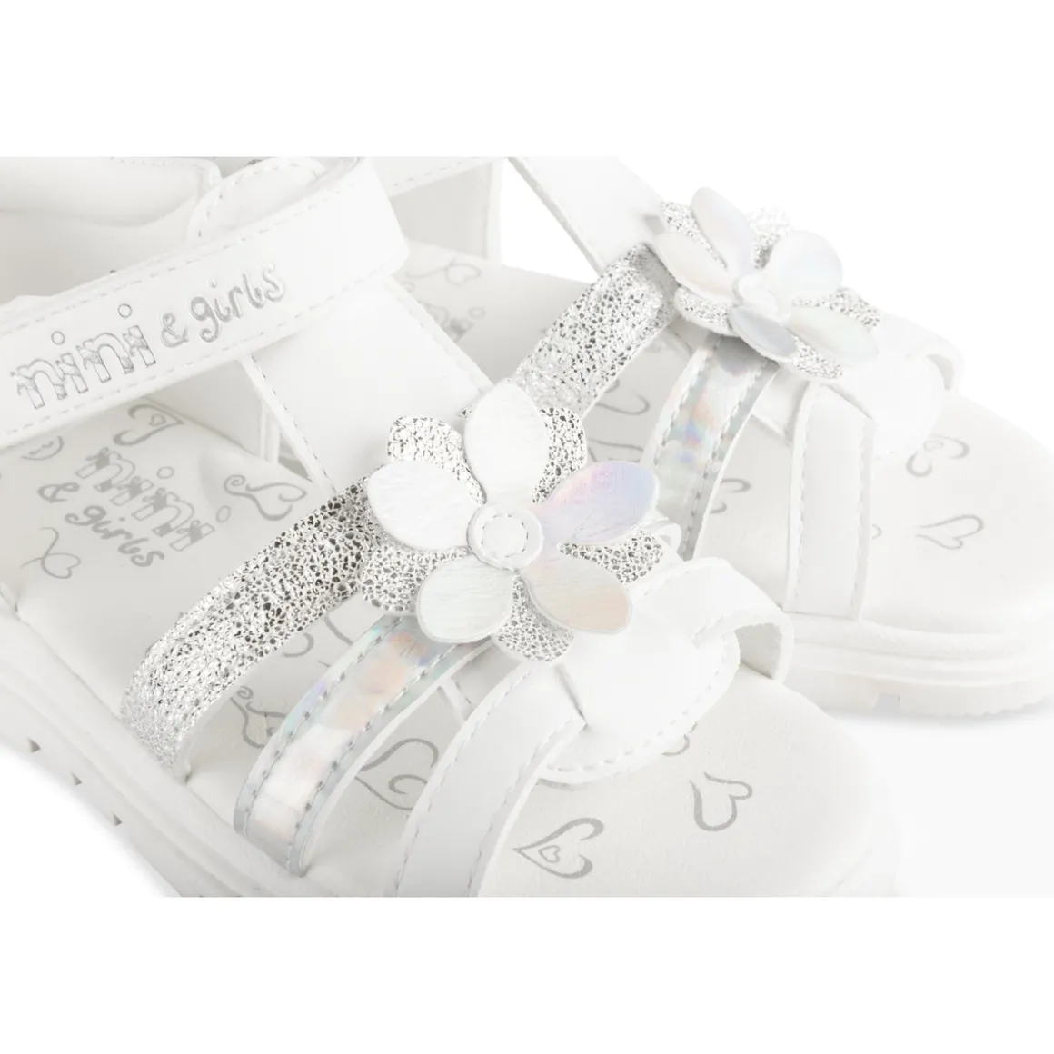 Sandalen WIT